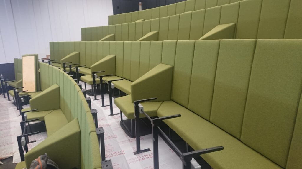 green education lecture theatre seating